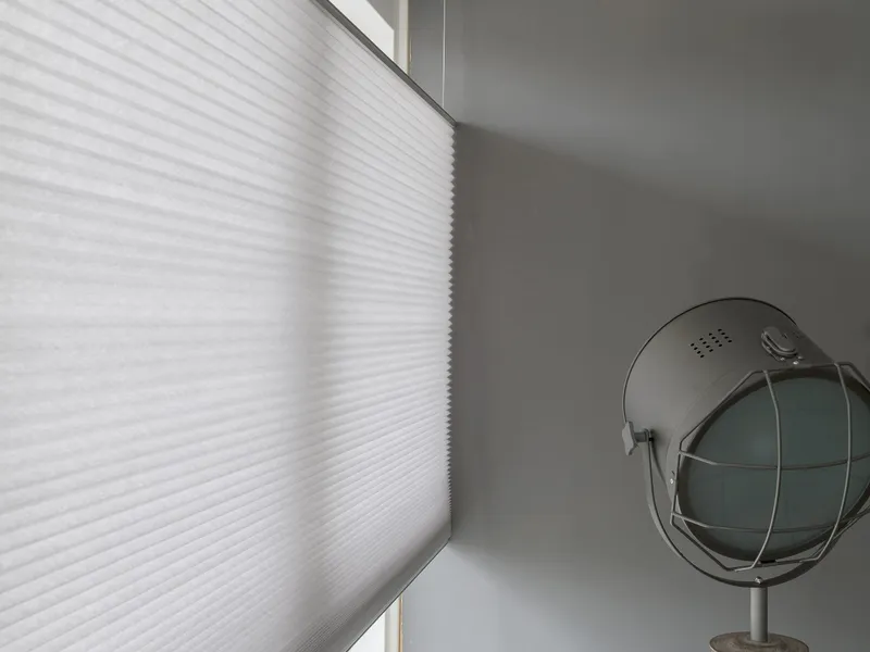 Plisségordijnen sfeerfoto